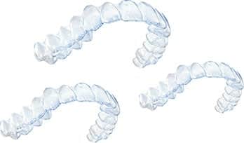invisalign braces are a series of bpa-free plastic algniers